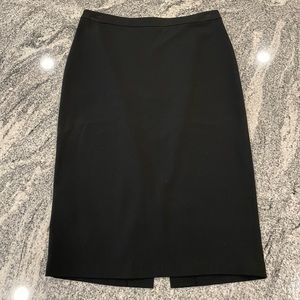 BCBG MAXAZRIA “Lynda” Black Pencil Skirt